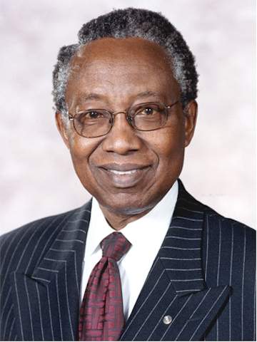 Jonathan Majiyagbe Président du Rotary International 2003-2004